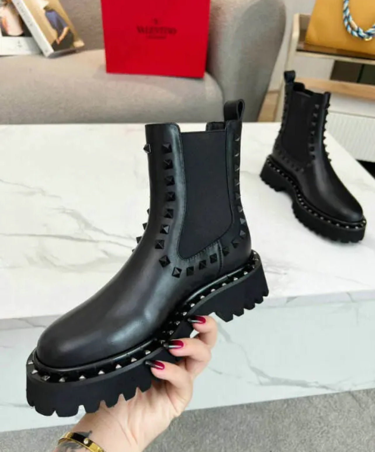 Rockstud Boots