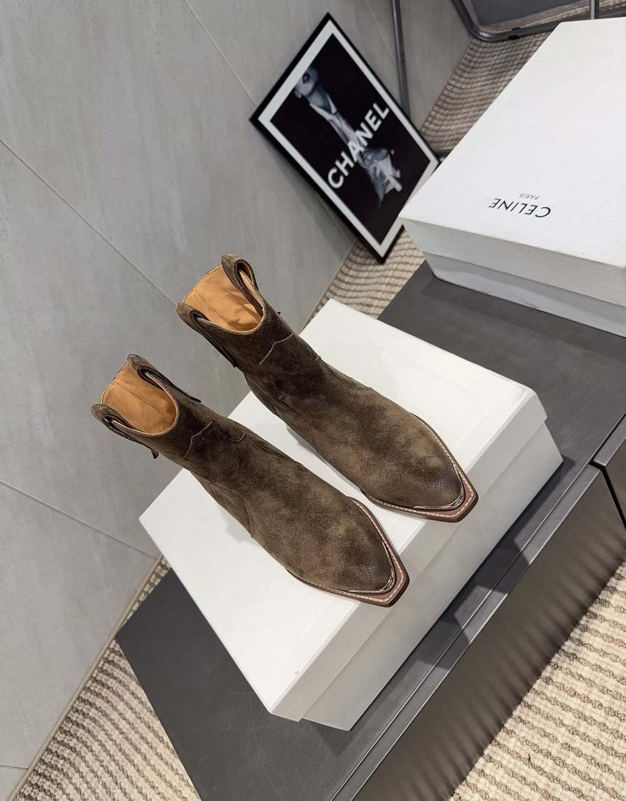 Suede Boots