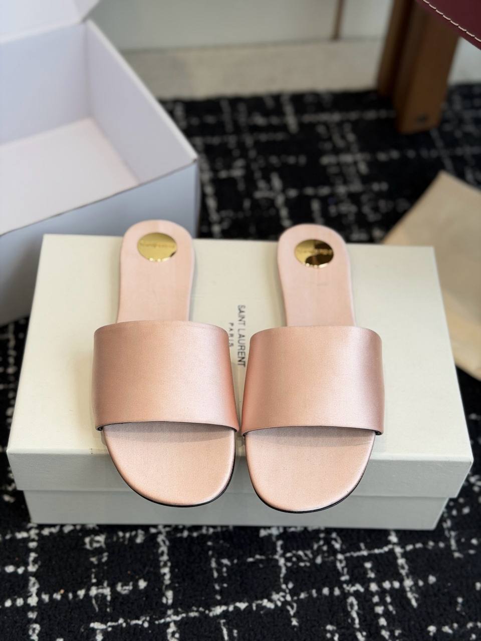 Satin Sandals