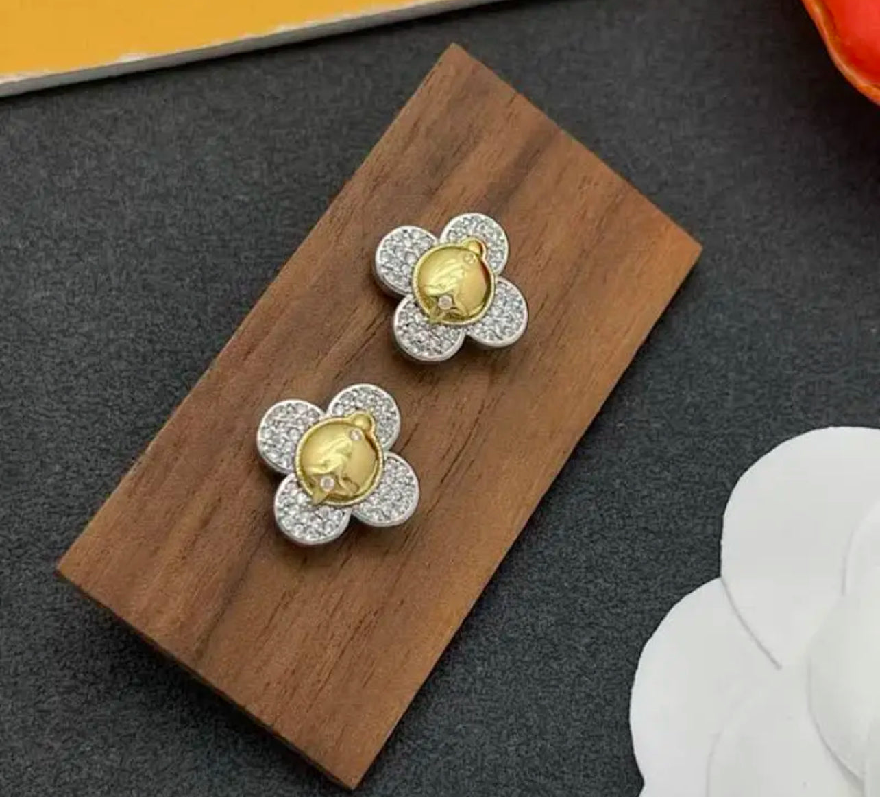 Logo Earrings