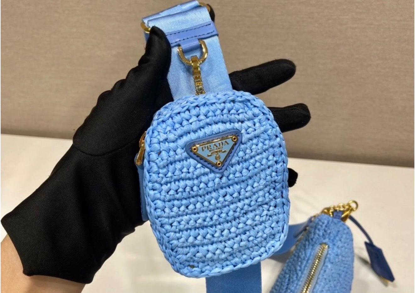Re Edition Raffia Bag