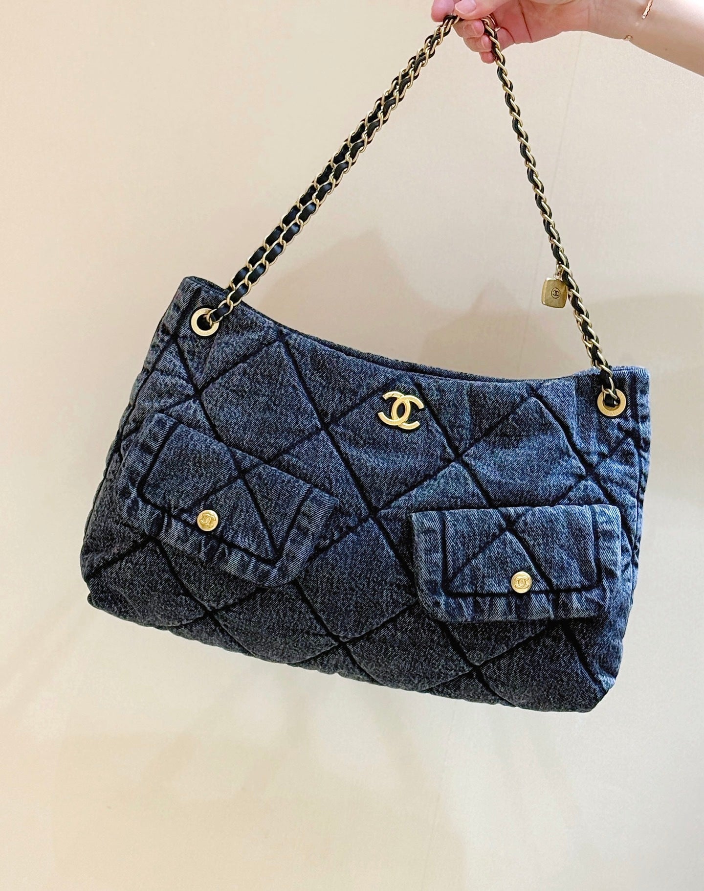 CC Denim Tote