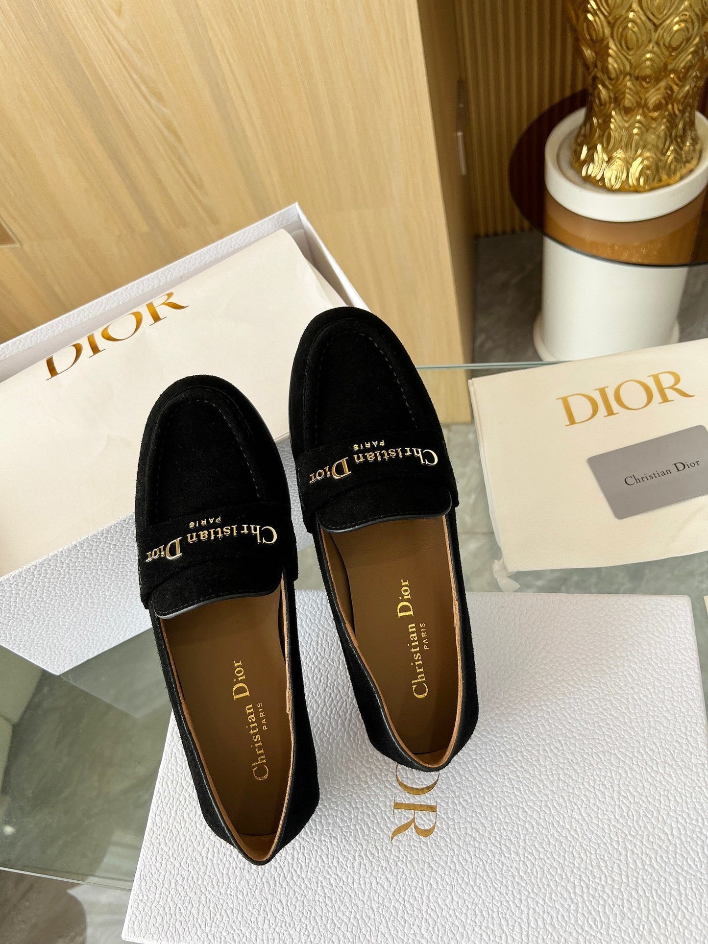 Suede Loafers