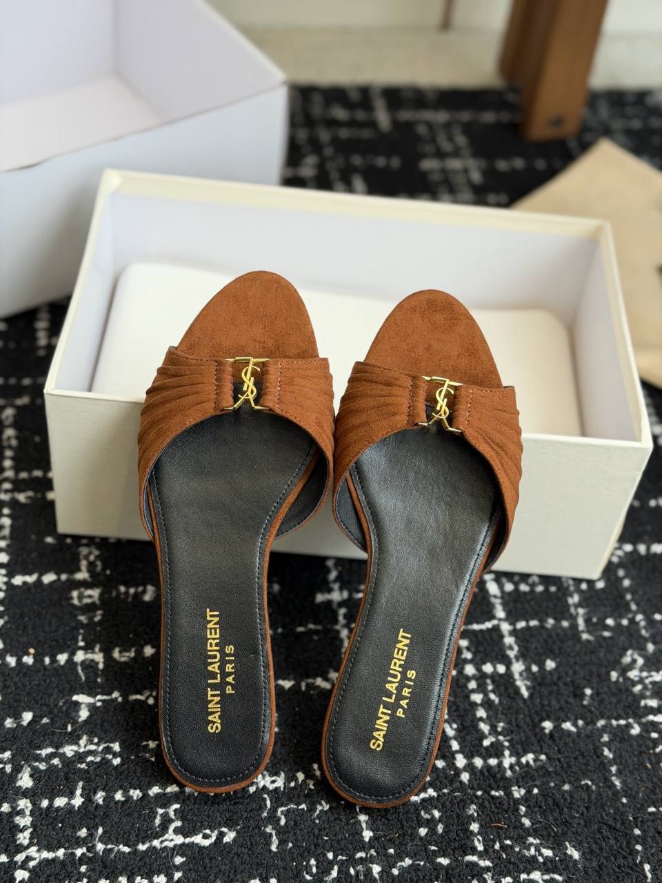 Suede Sandals