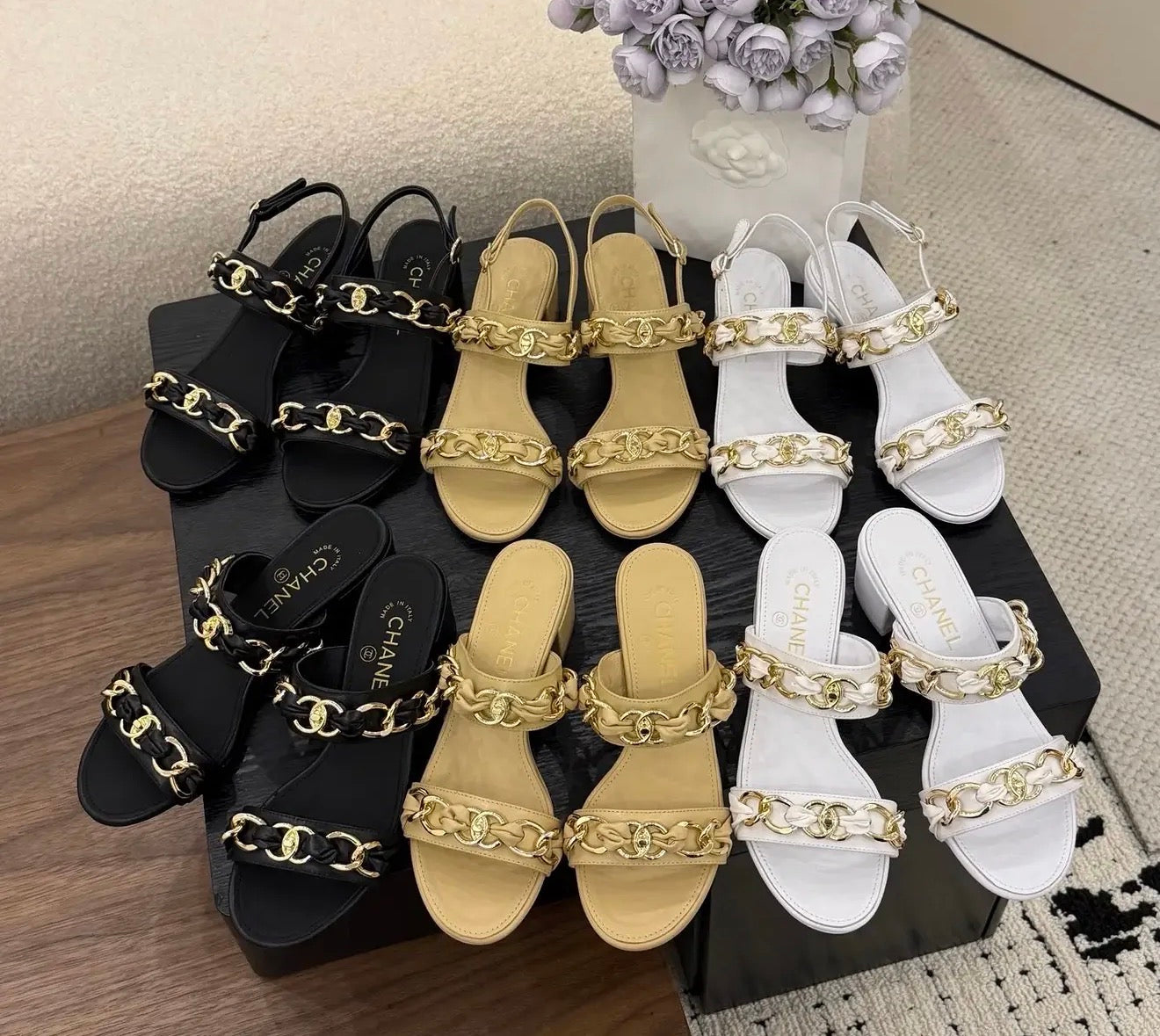 Chain Sandals