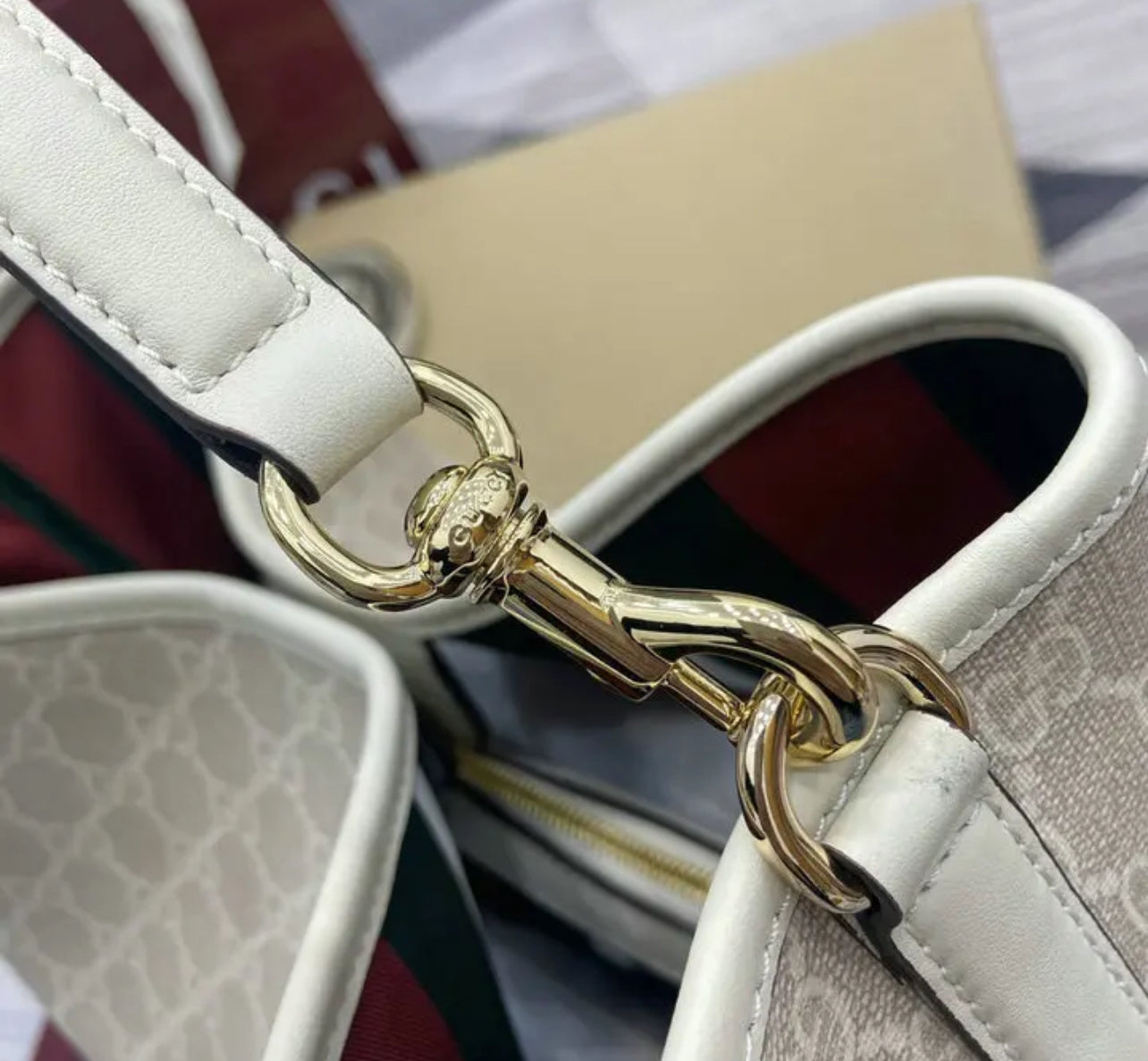 Emblem Bucket Bag