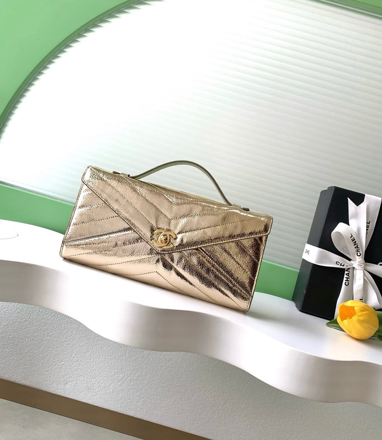 Lambskin Clutch