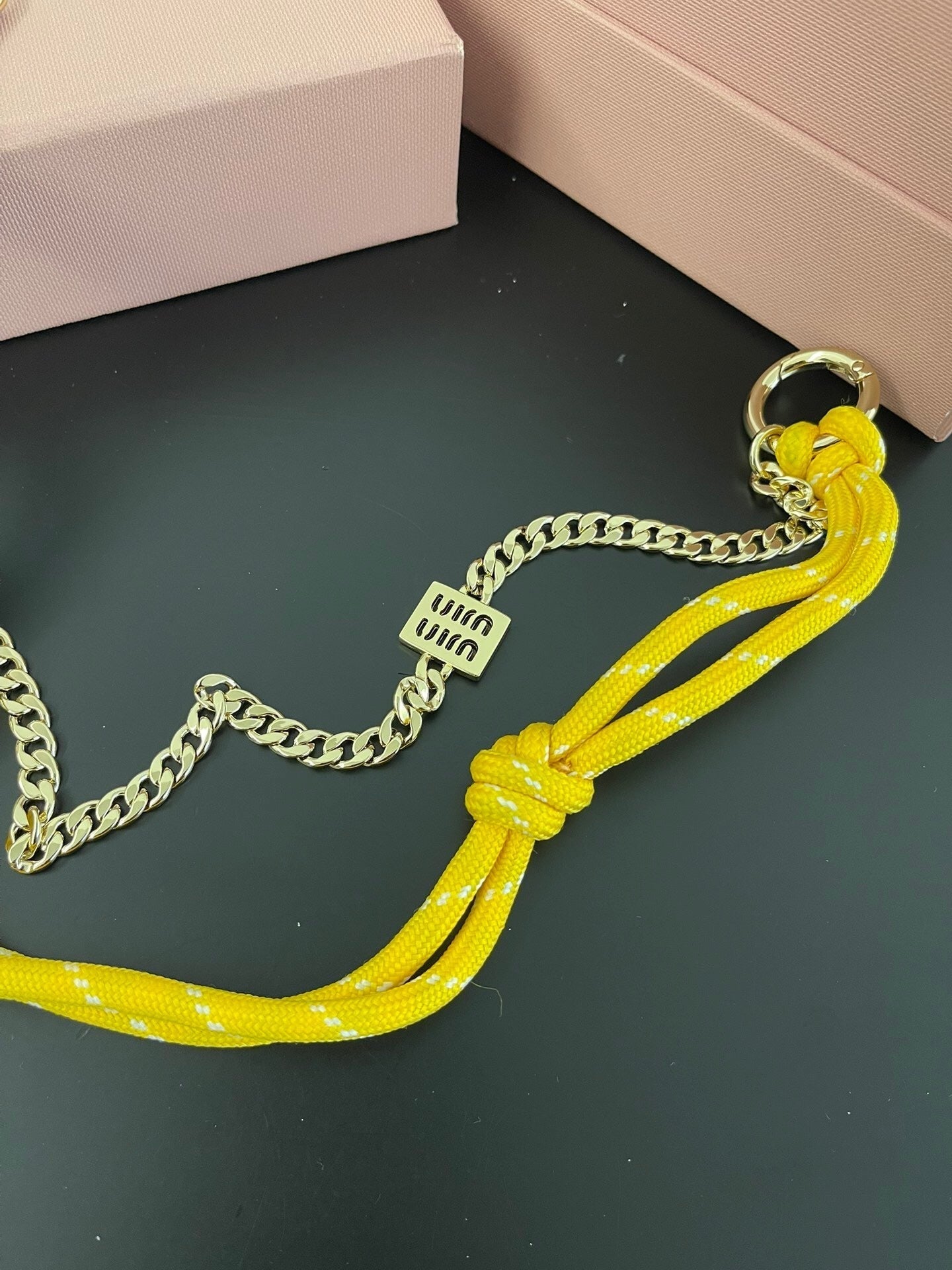 Rope Bag Chain Charm