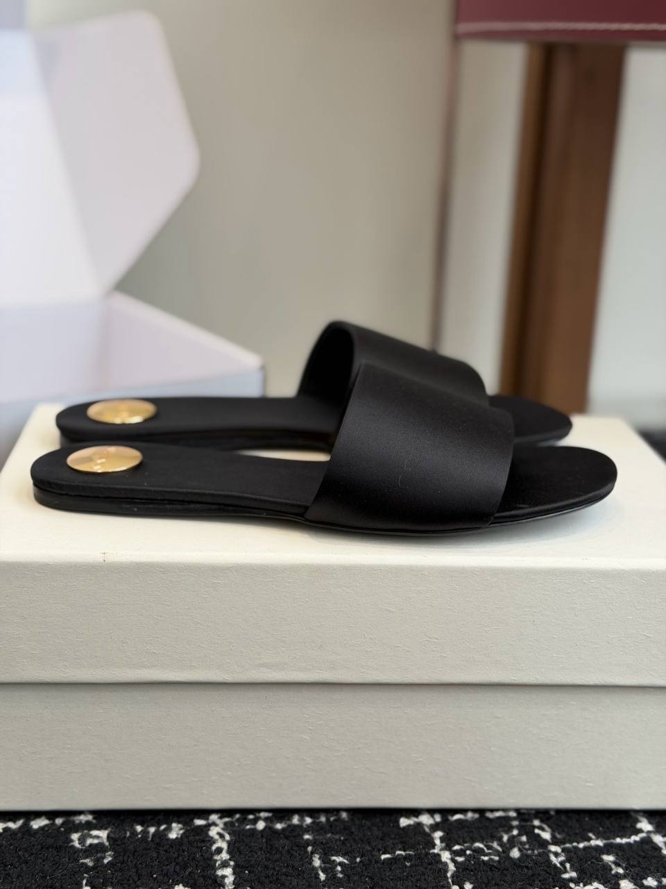 Satin Sandals