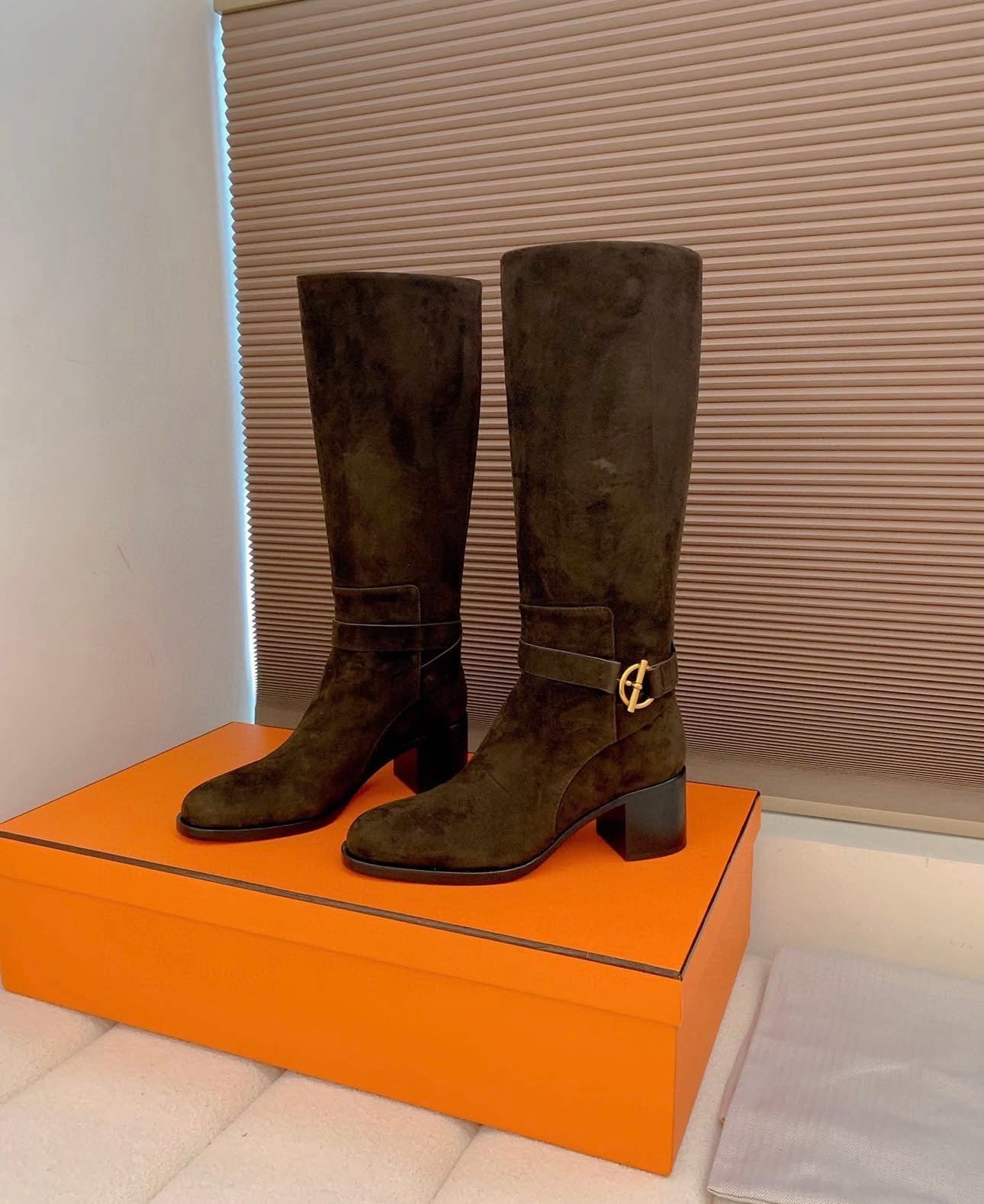Suede Boots