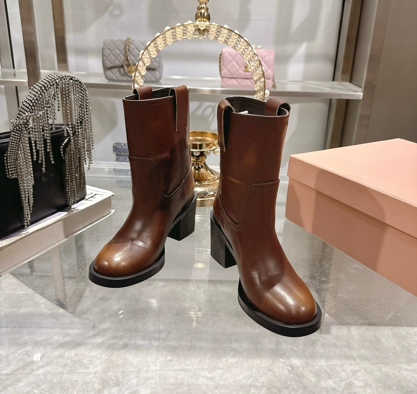 Leather Boots