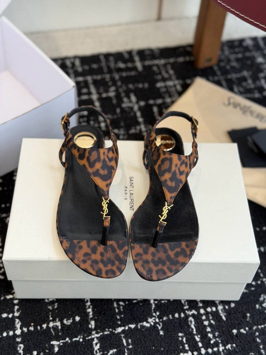 Leopard Sandals