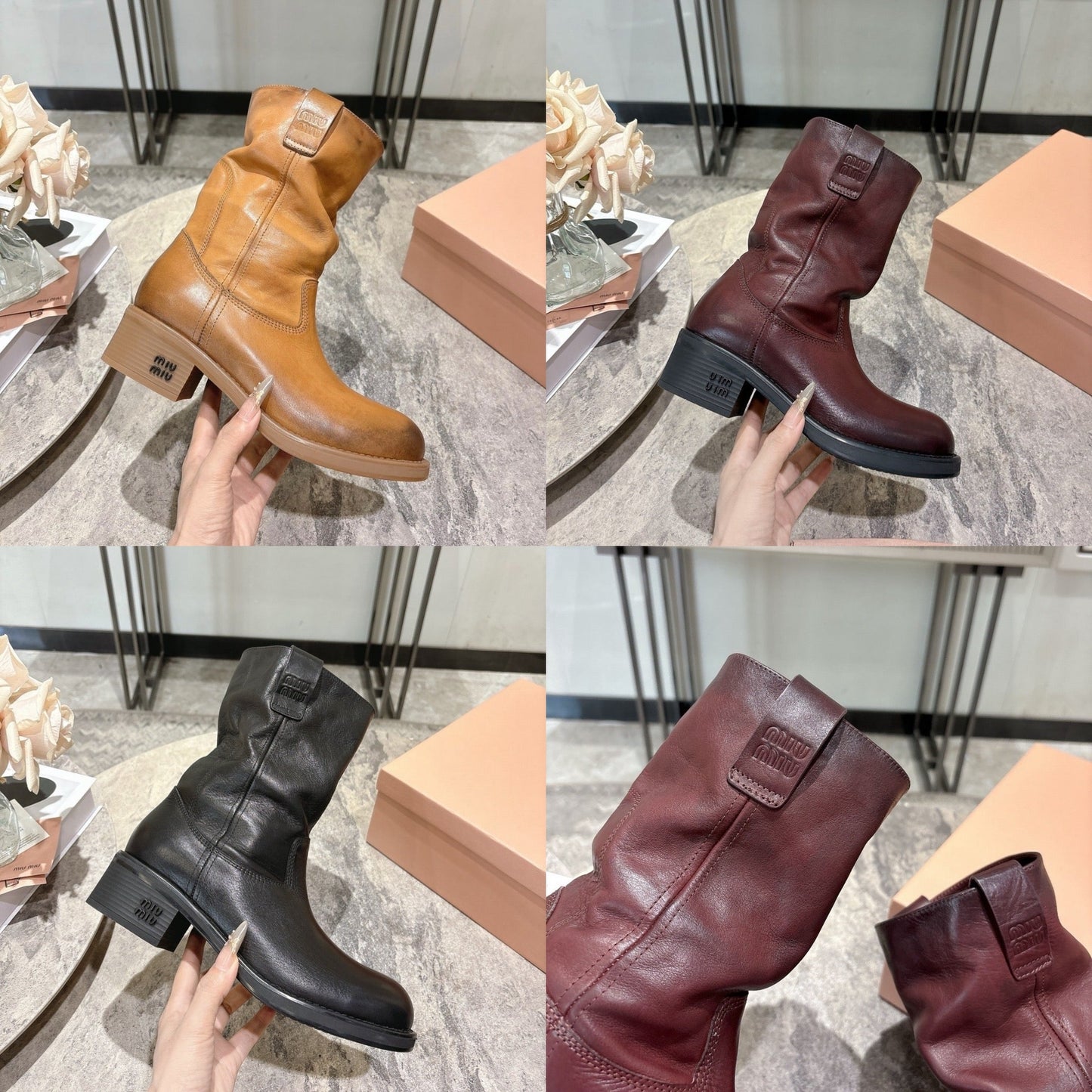 Leather Boots