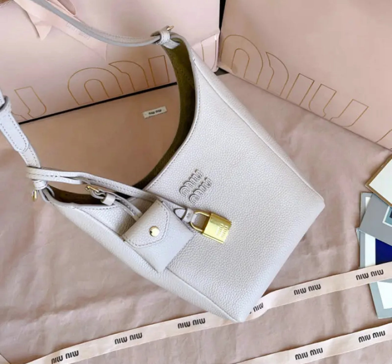 Leather Bucket Bag