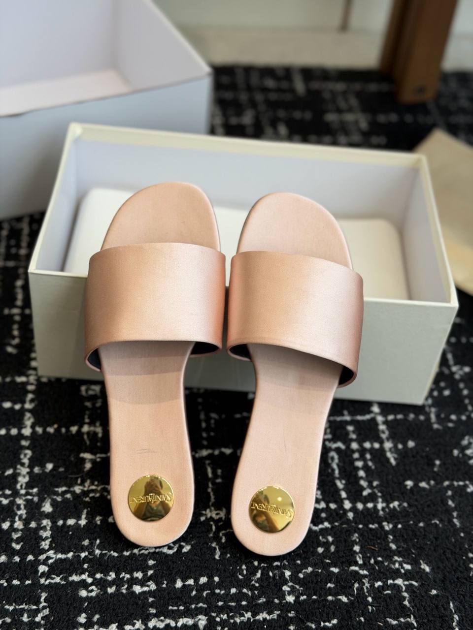 Satin Sandals