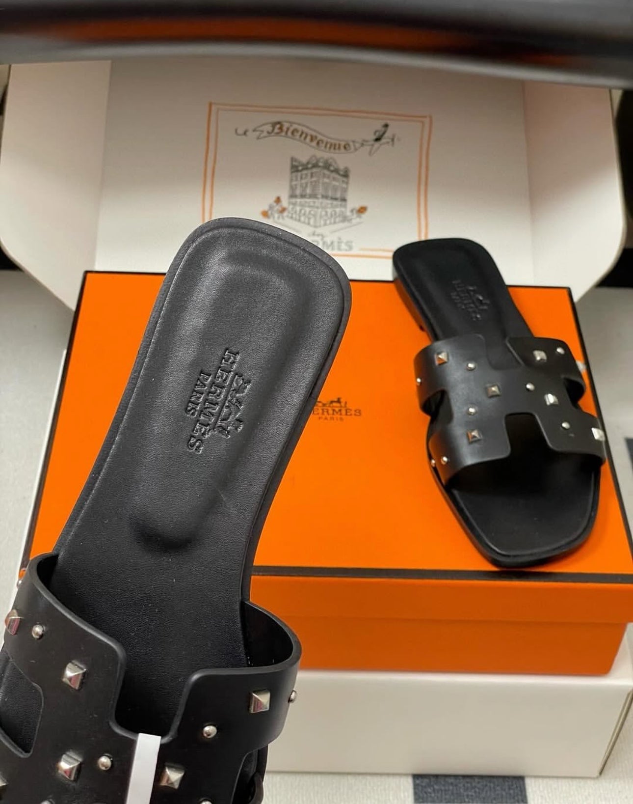 Studded Oran Sandals