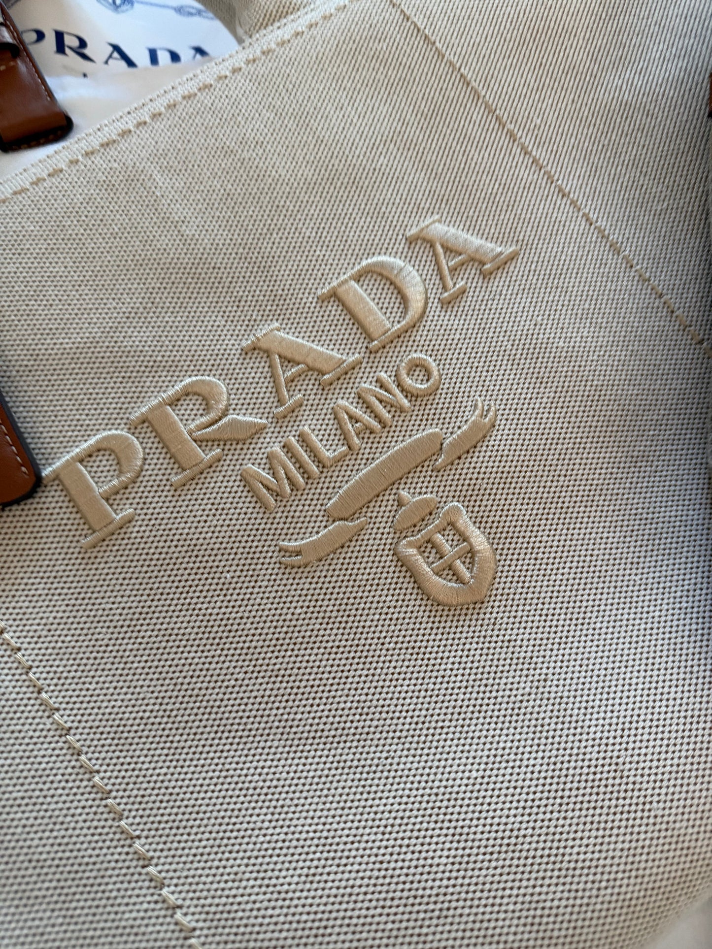 Linen Blend Tote