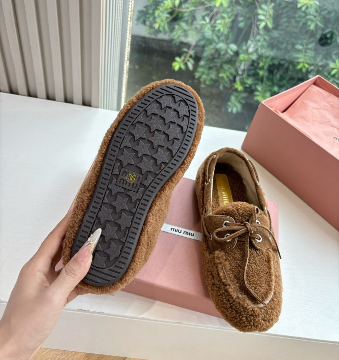 Shearling Loafers