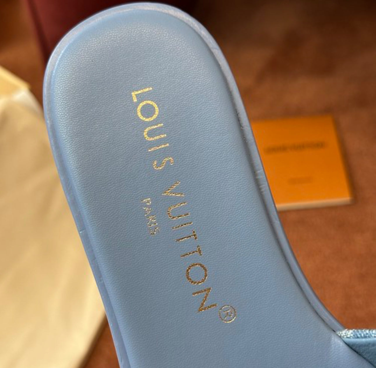 Denim Mules