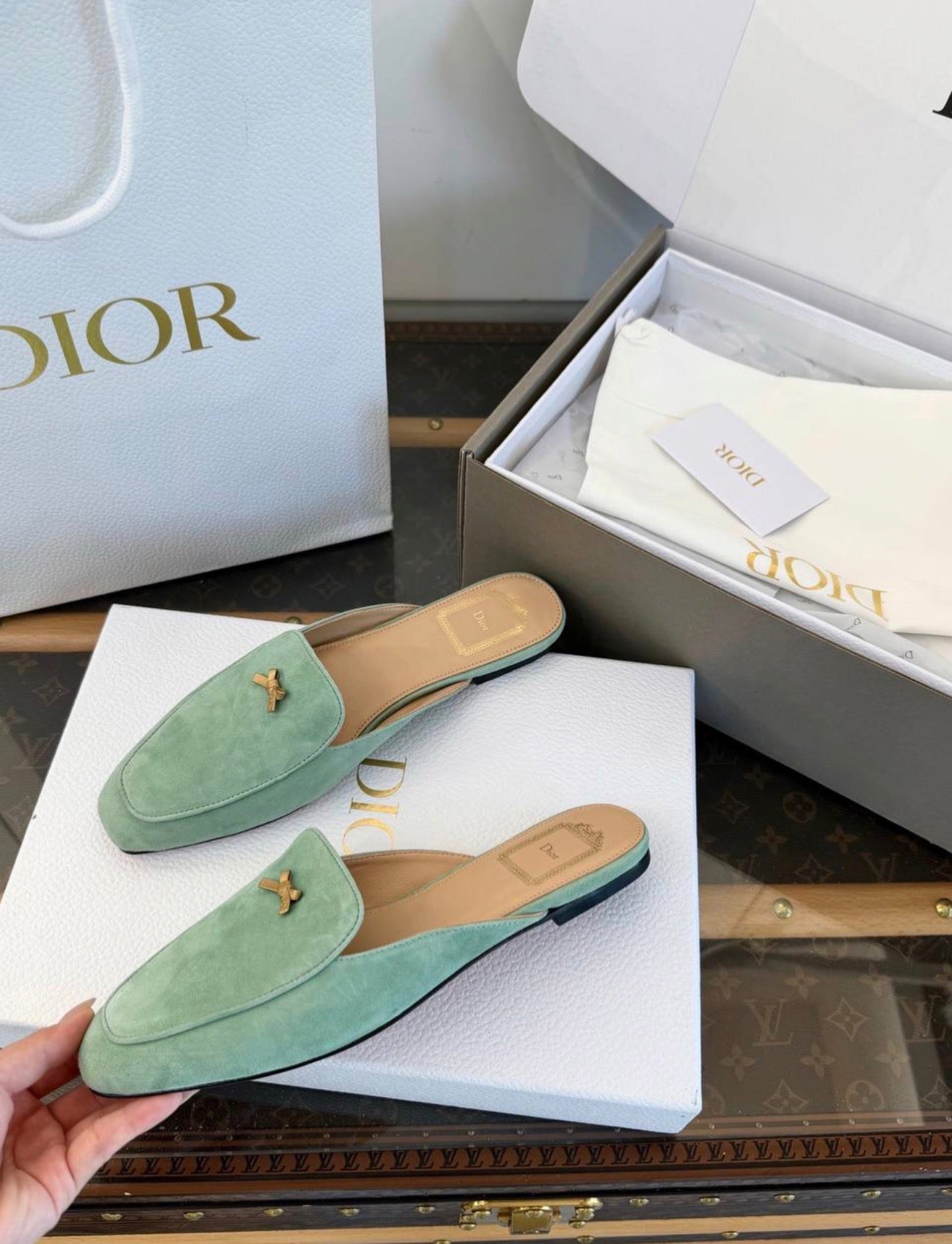 Suede Loafers