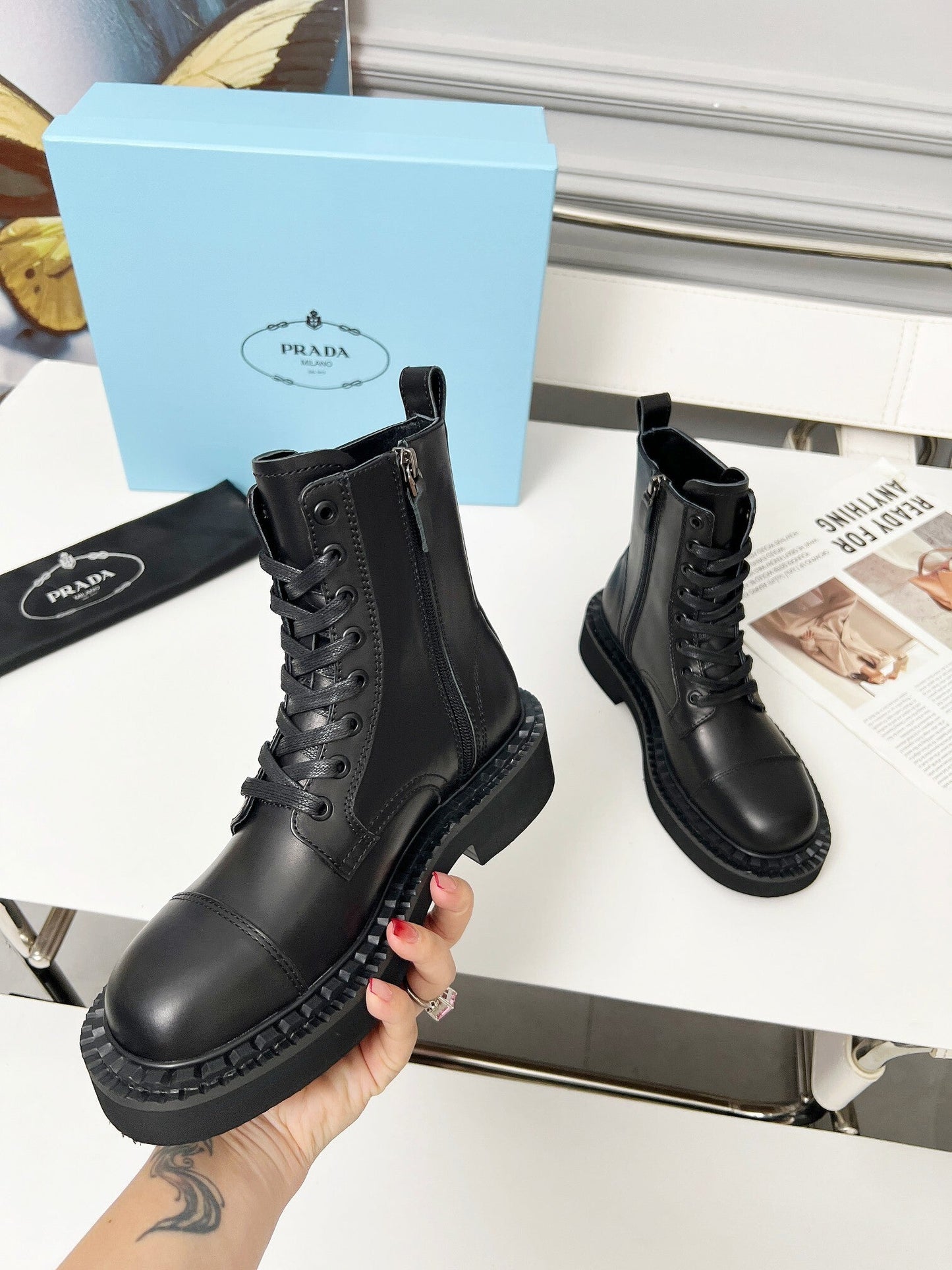 Leather Boots