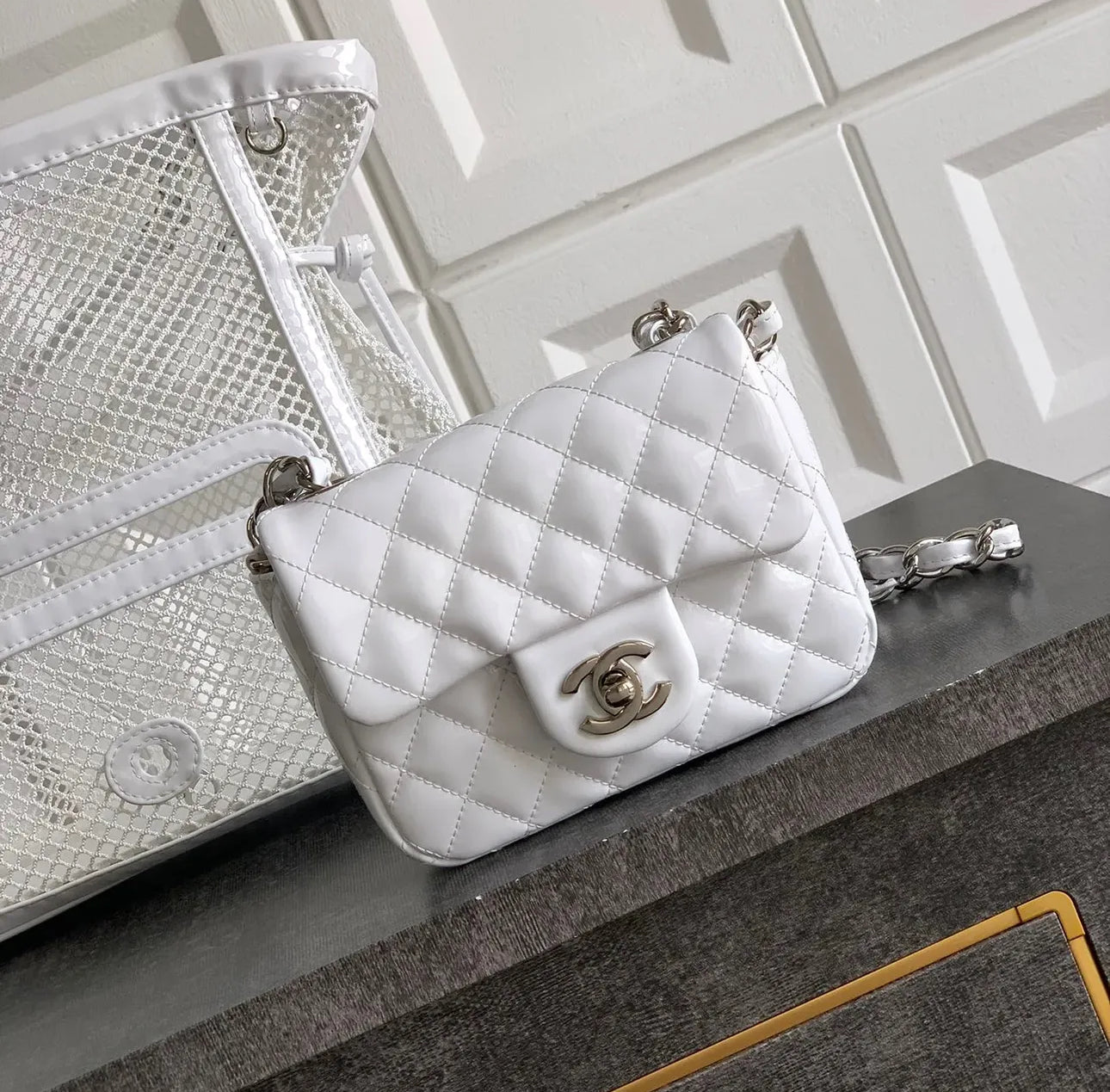 Mesh Flap Bag