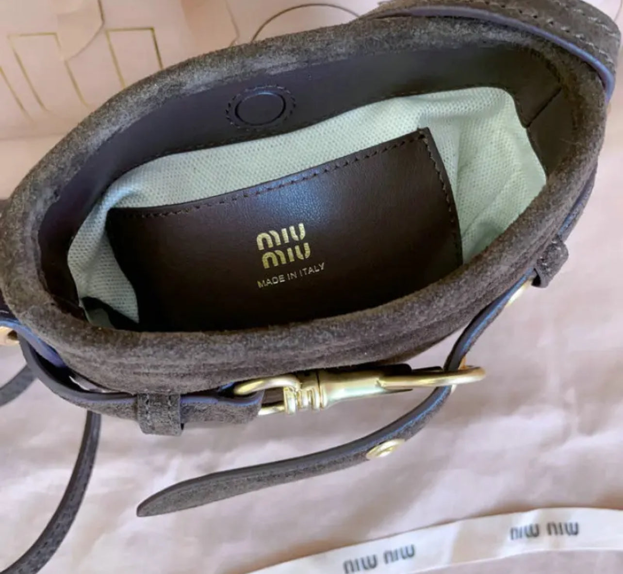 Suede Pouch
