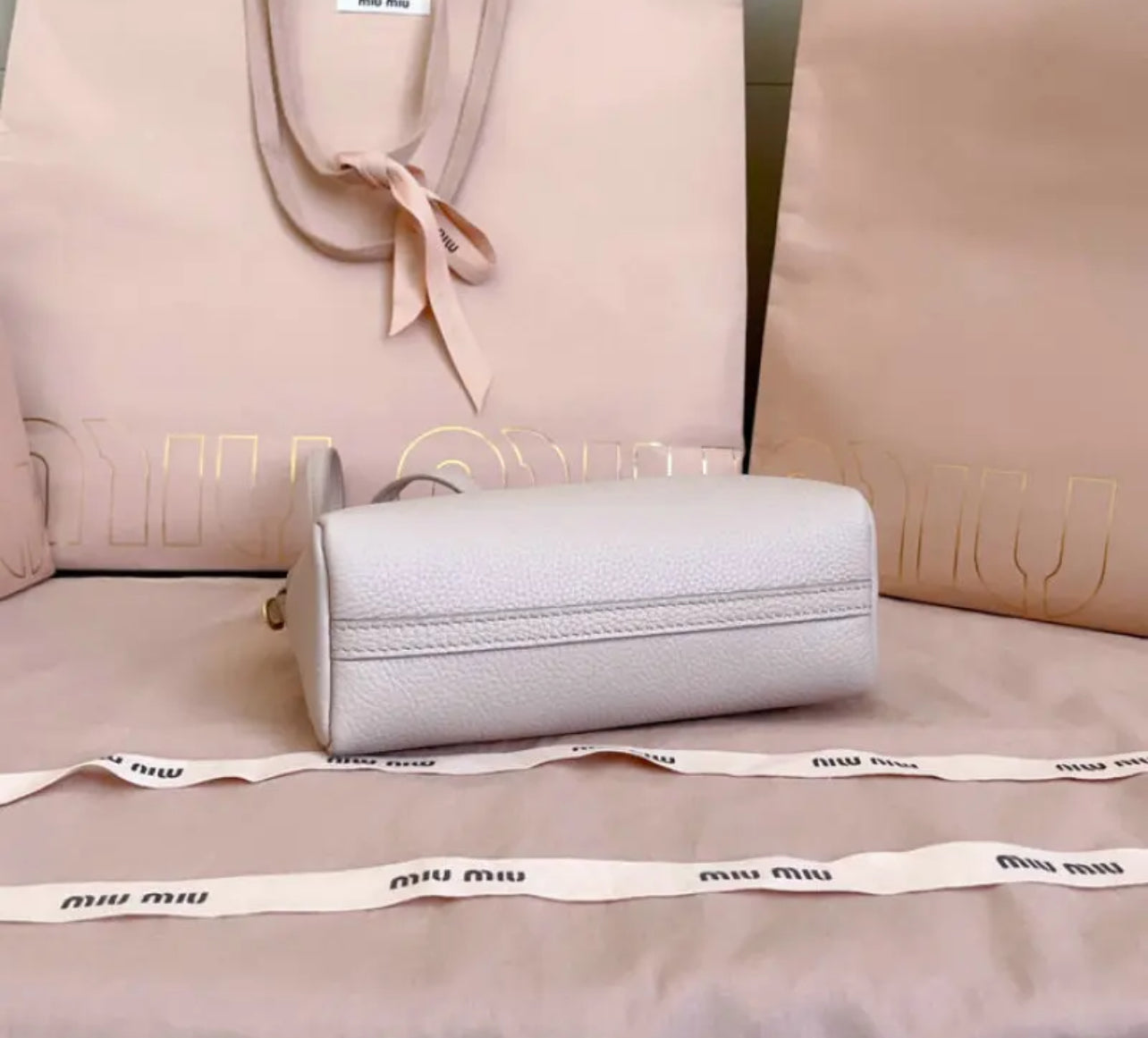 Leather Pouch Bag