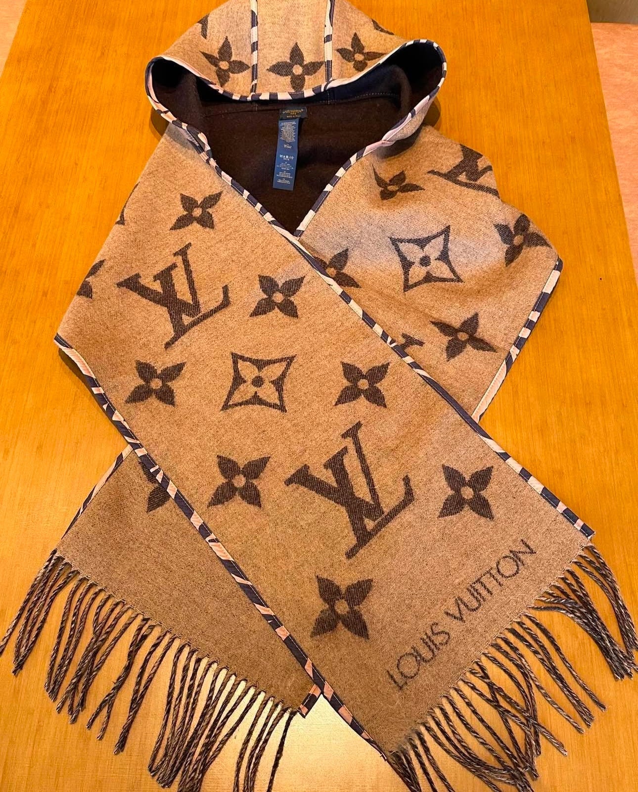 Cashmere Hood Scarf