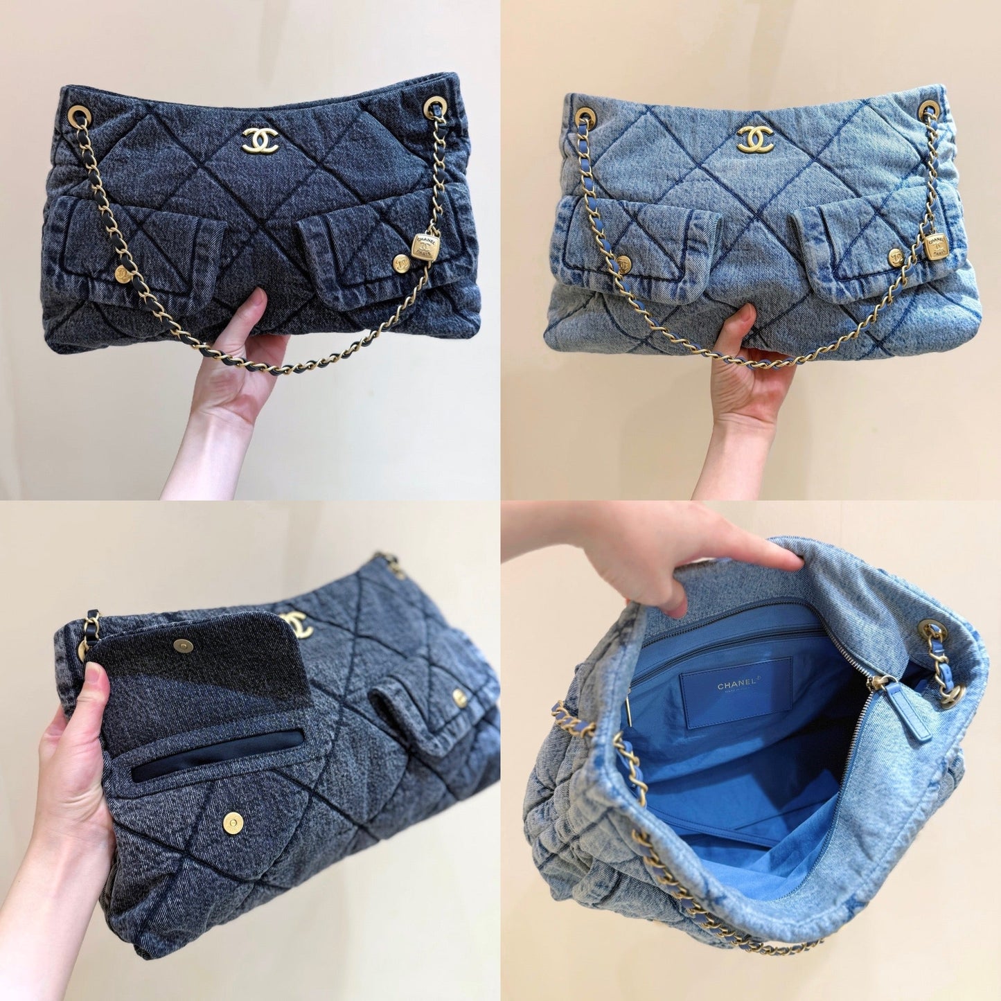 CC Denim Tote