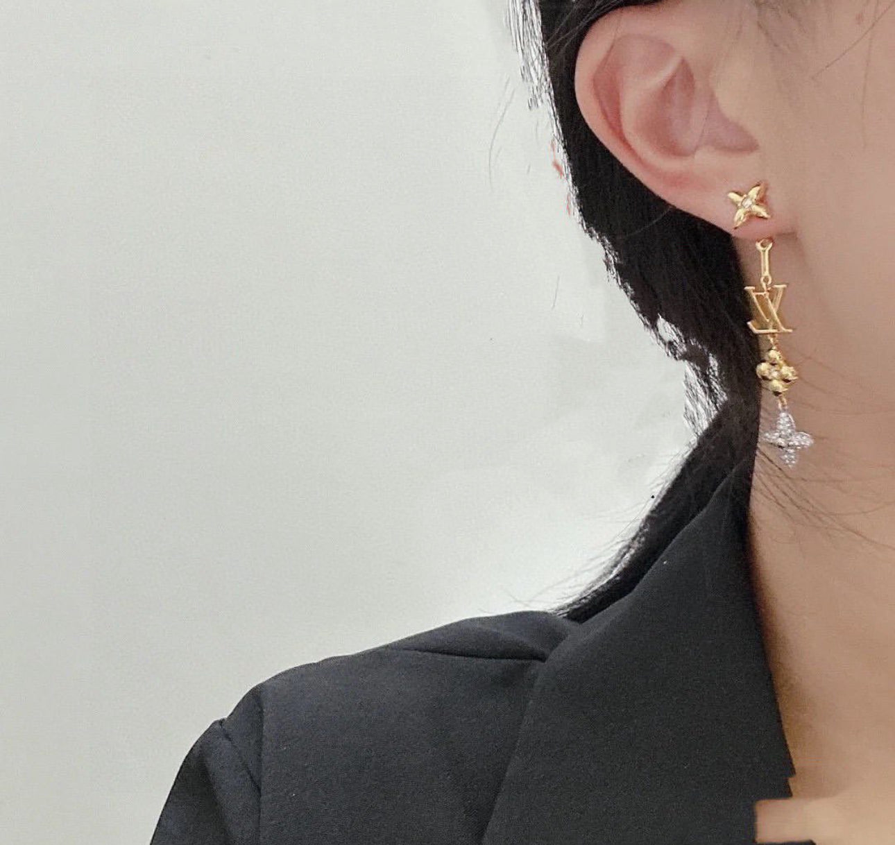 Logo Earrings