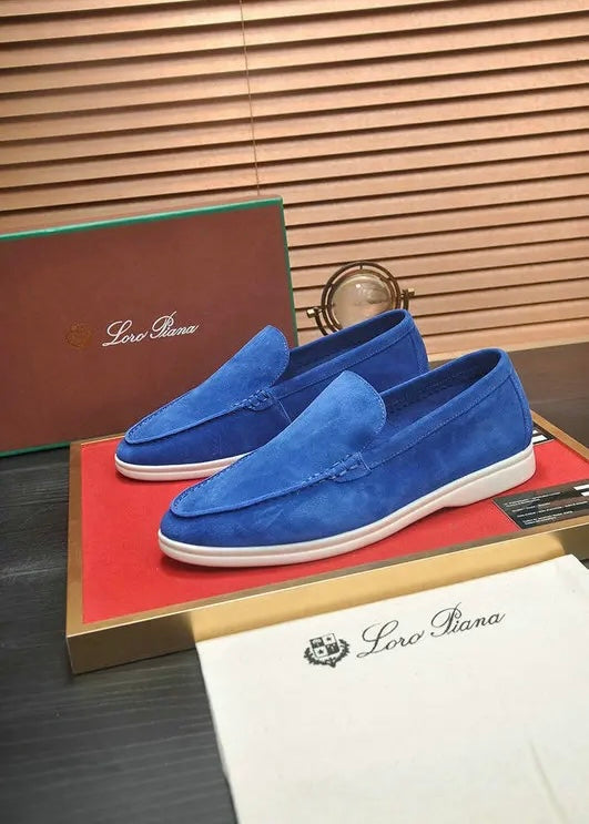 Suede Loafers