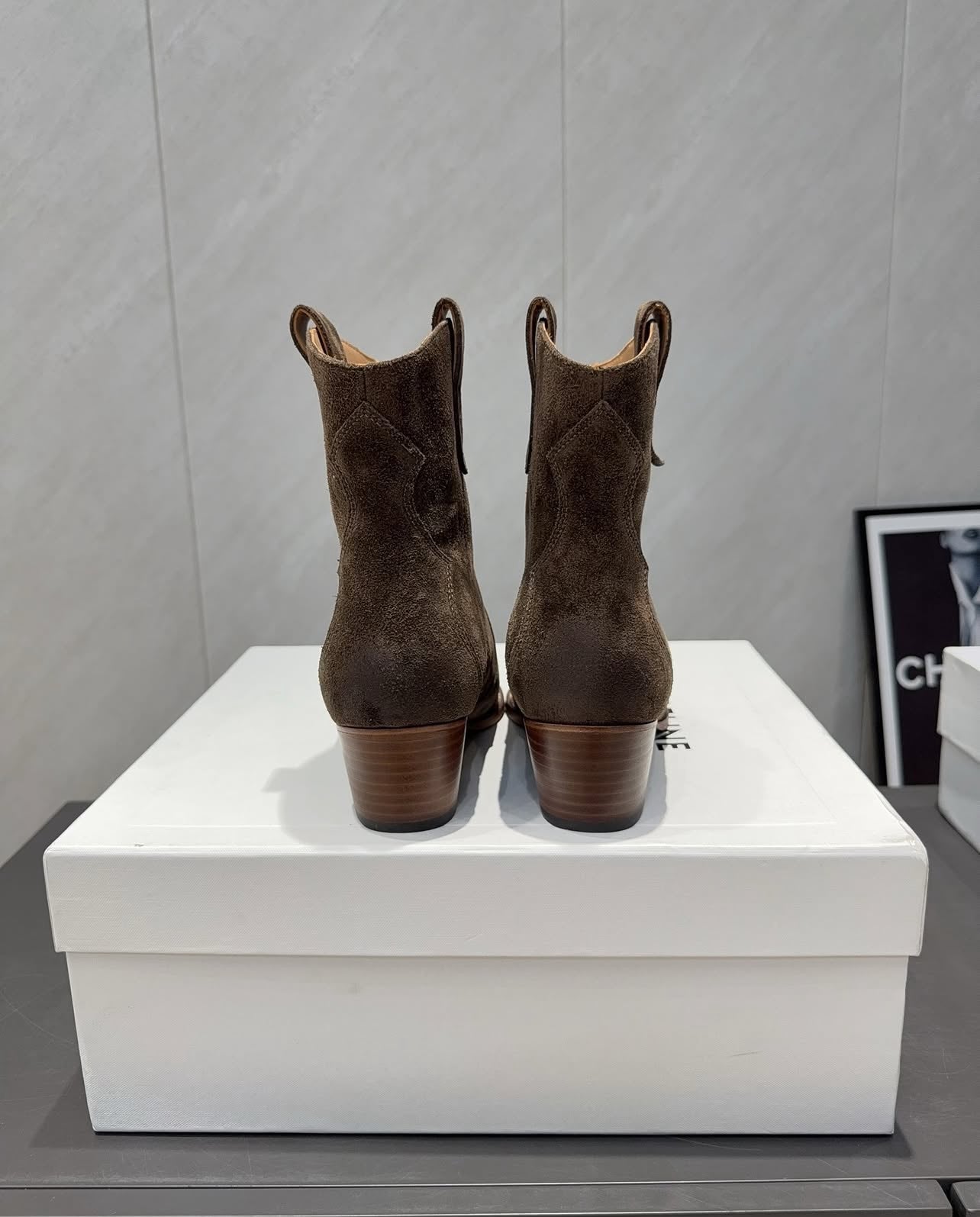 Suede Boots