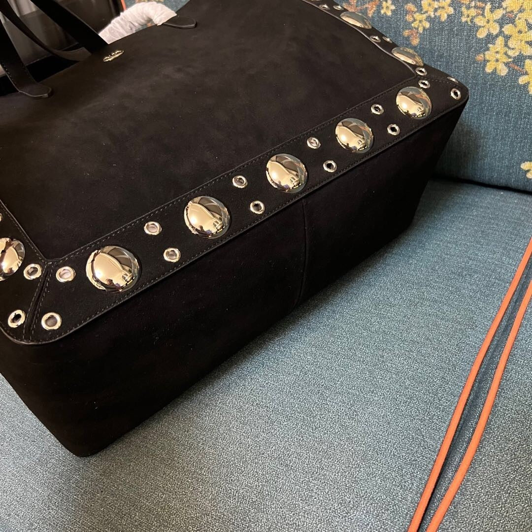 Suede Tote