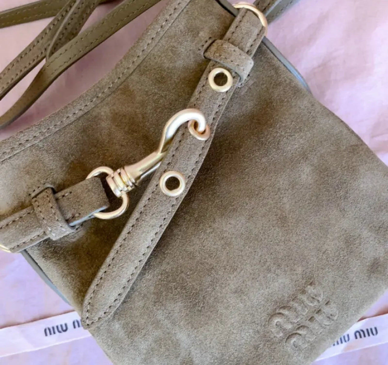 Suede Pouch