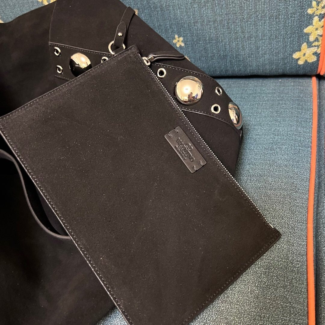 Suede Tote