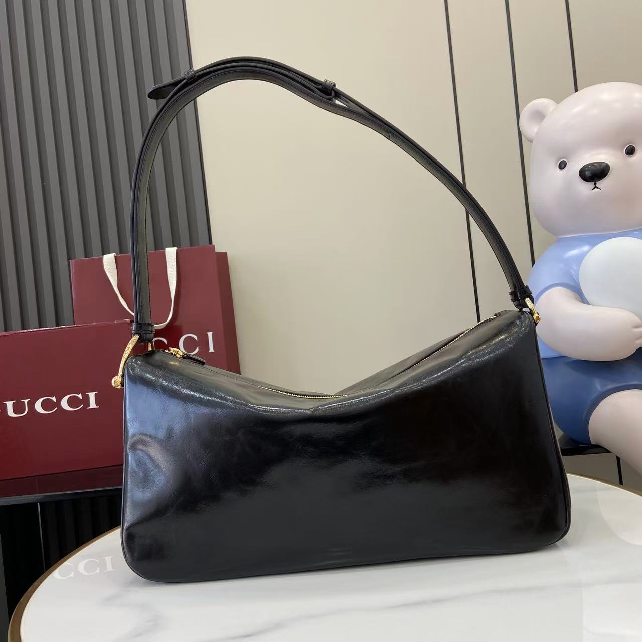 Half Horsebit Bag