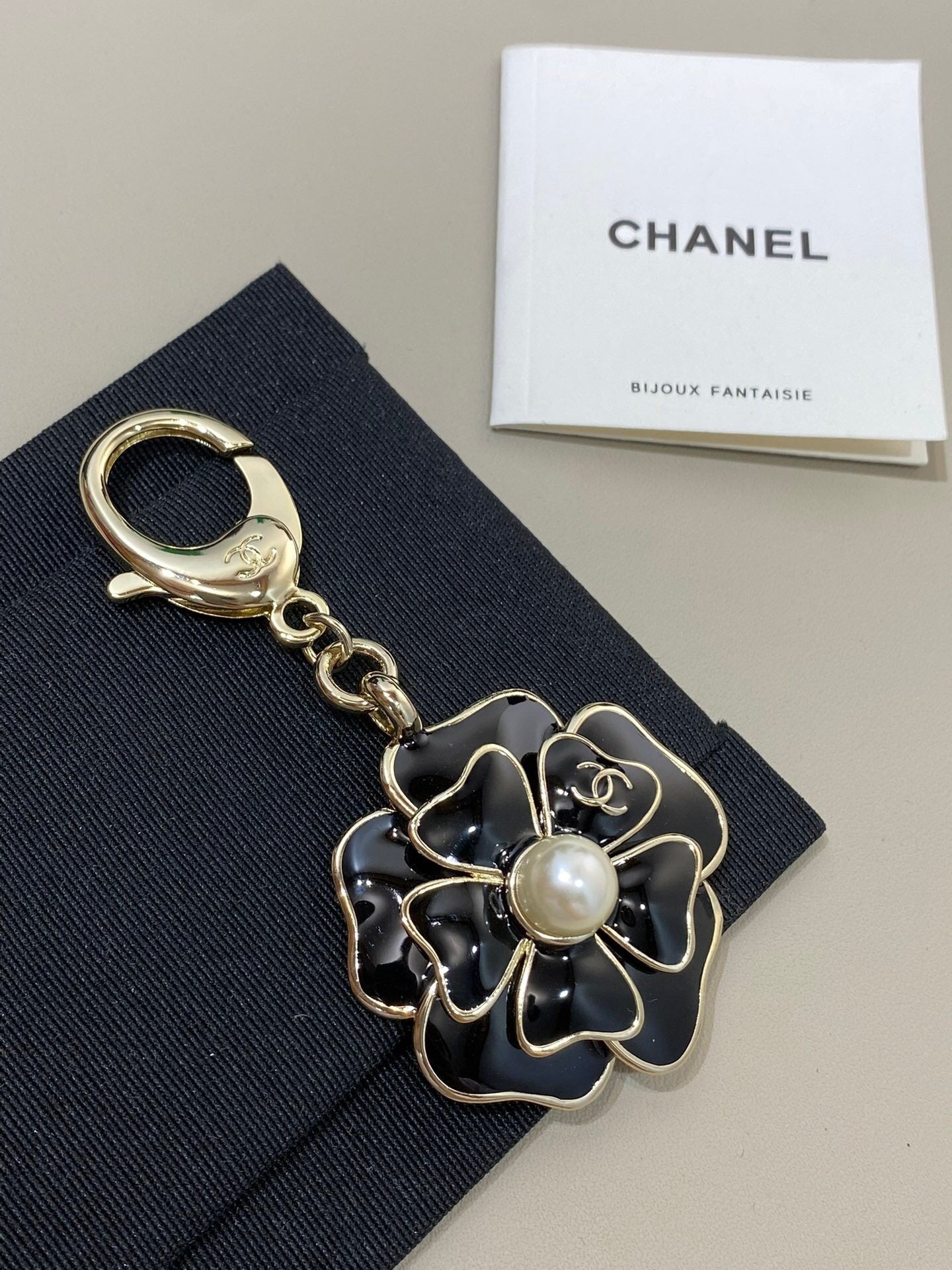 Camellia Keychain Charm
