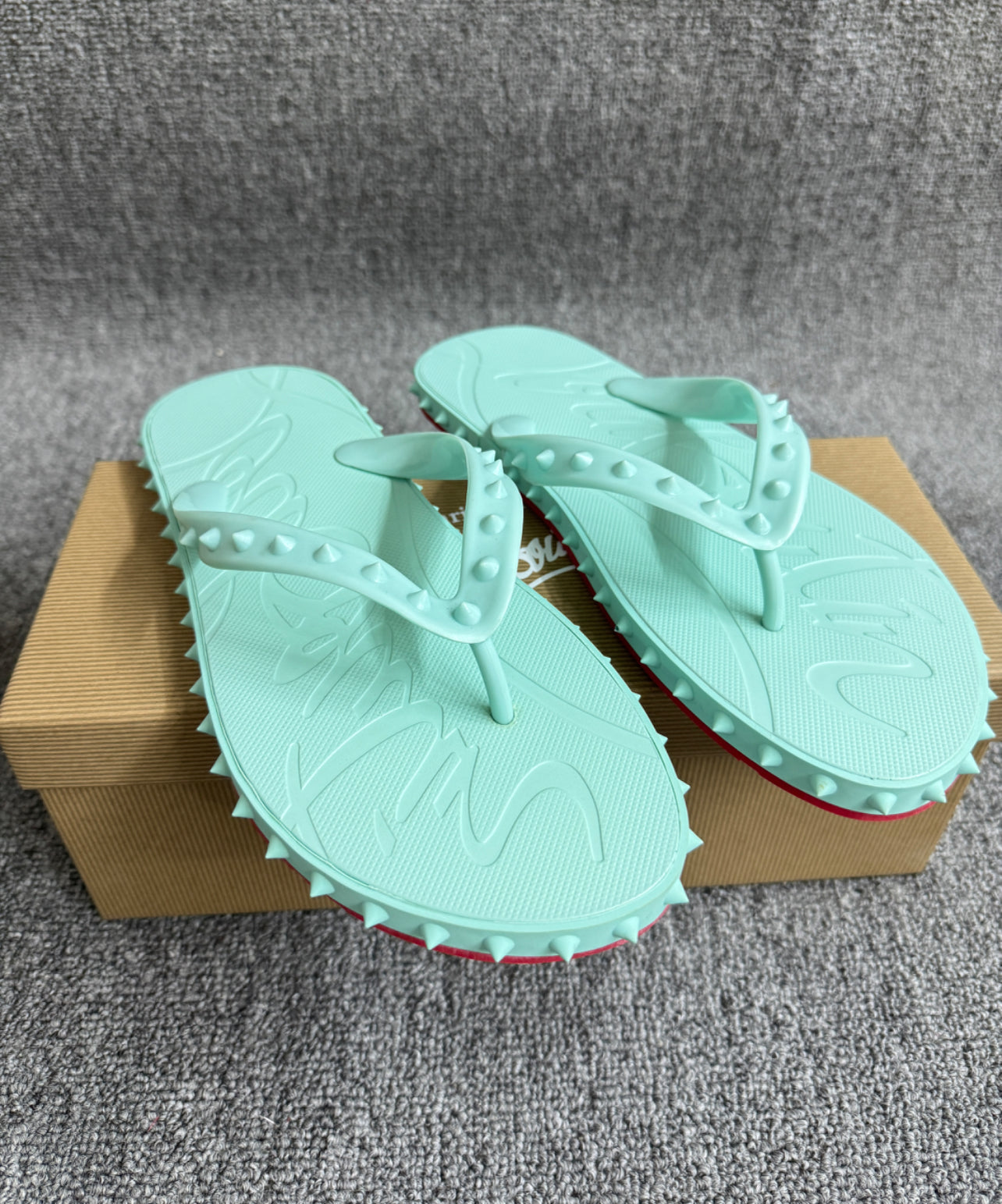 Loubi Flip Flops