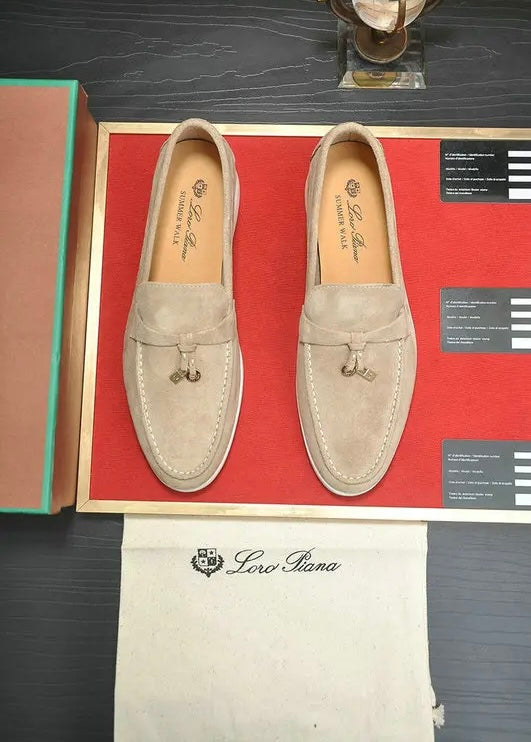 Suede Loafers