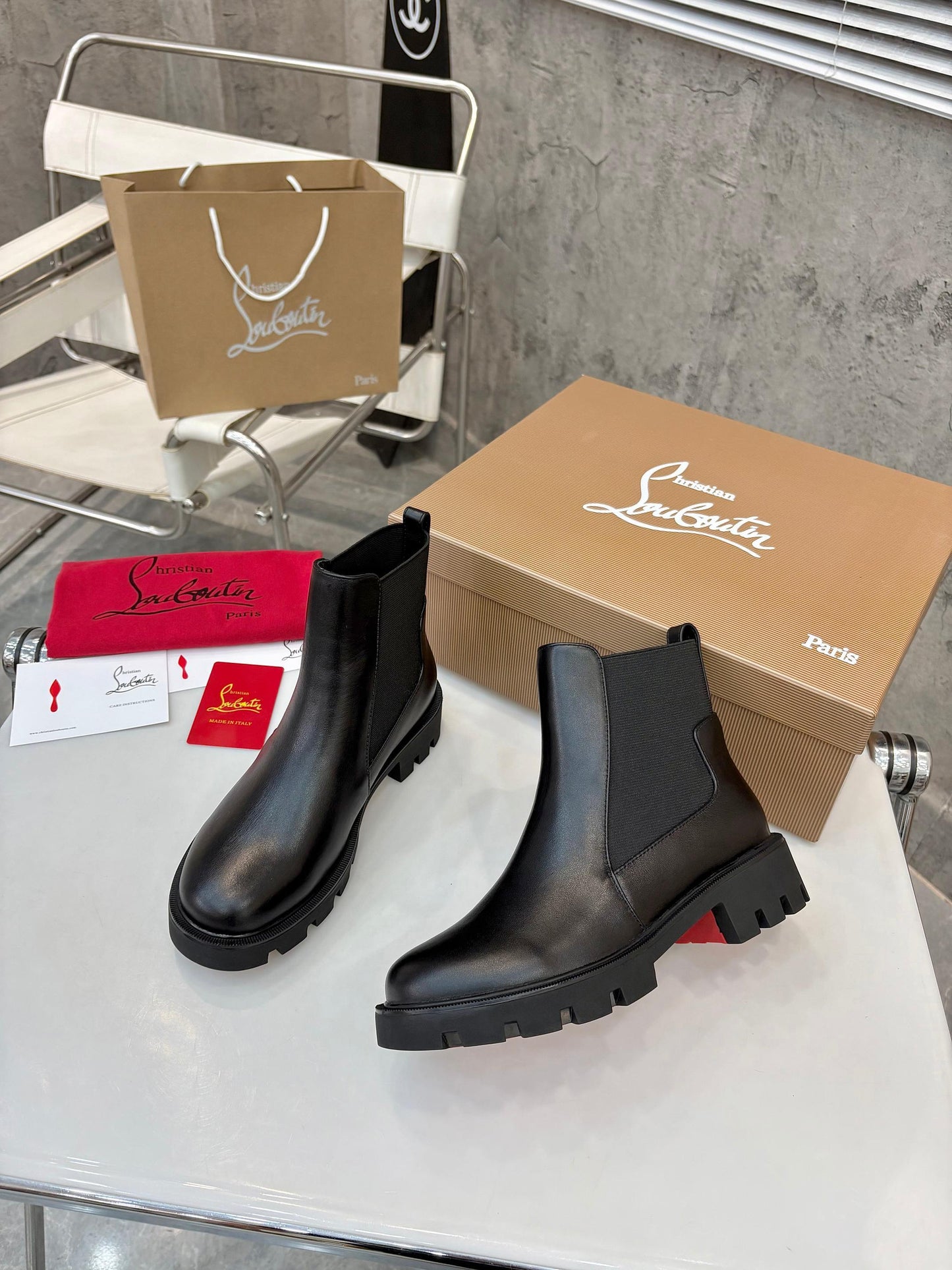 Leather Boots