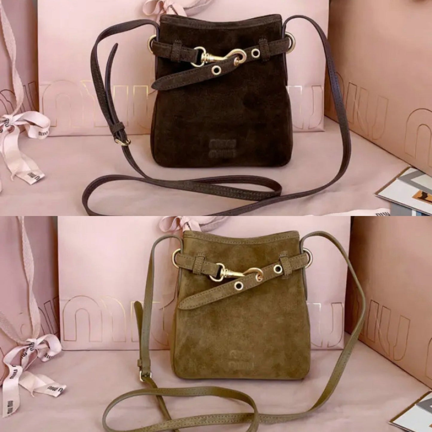 Suede Pouch
