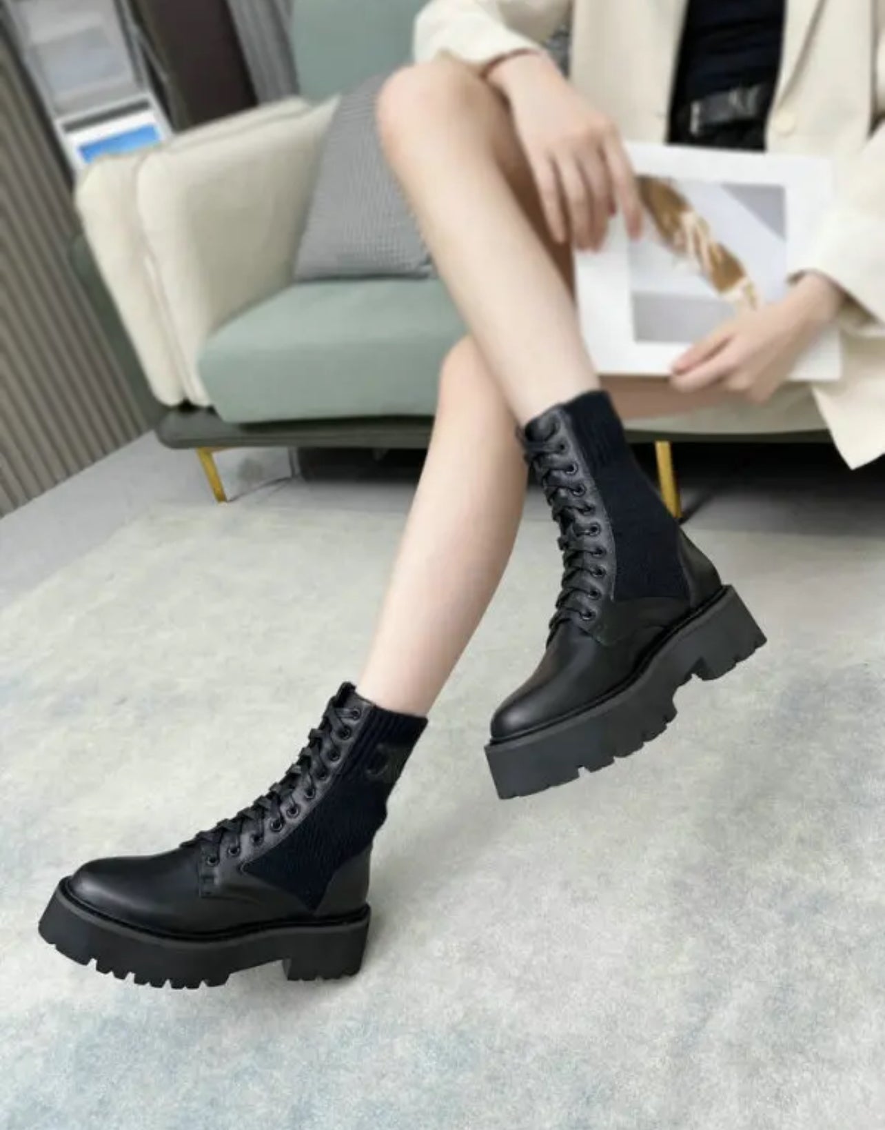 Leather Boots