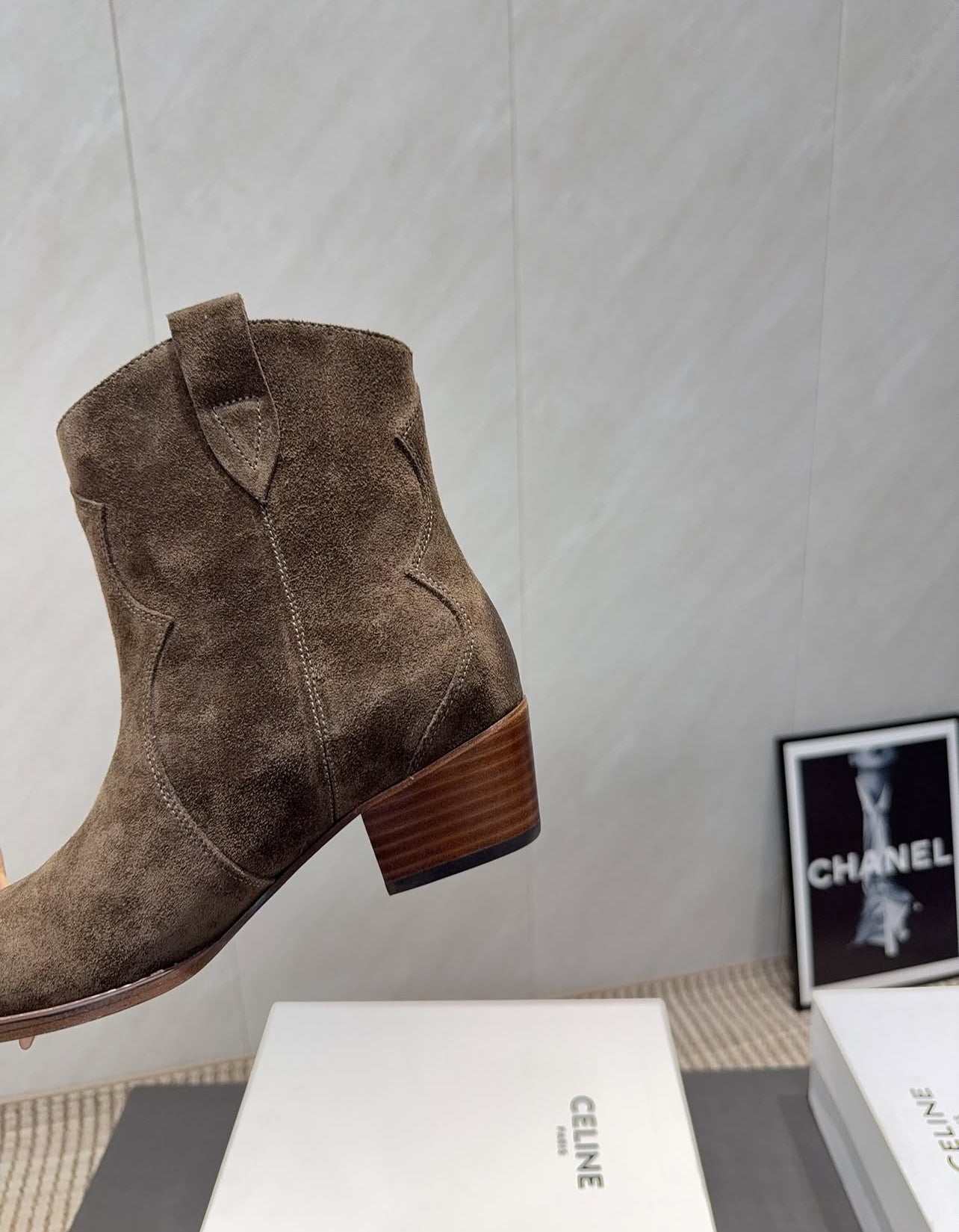 Suede Boots