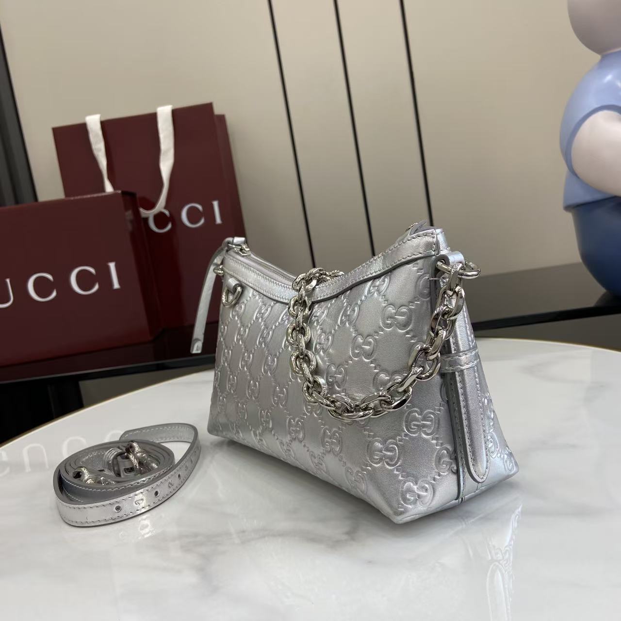 Emblem Small Shoulder Bag