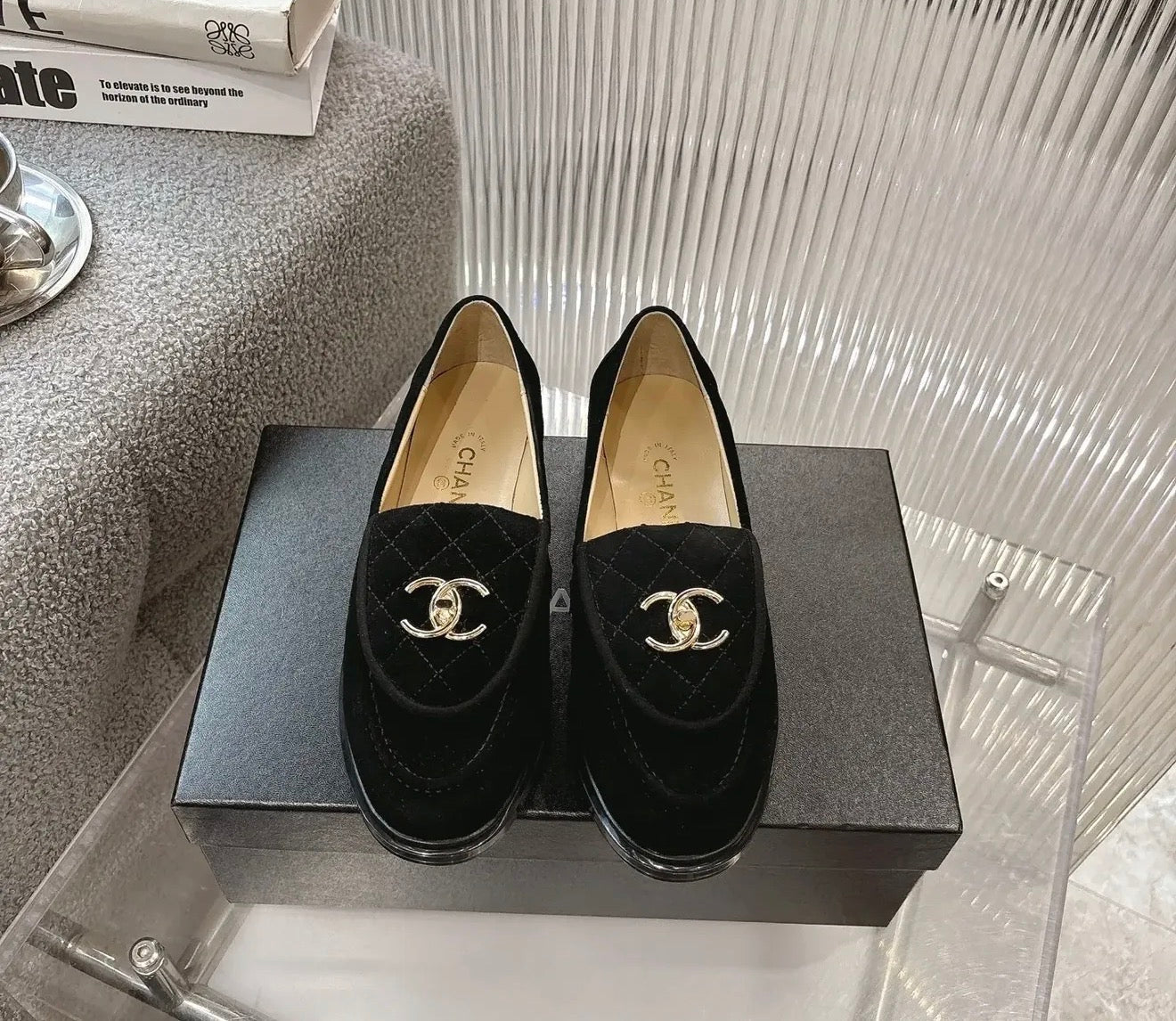 Suede Loafers