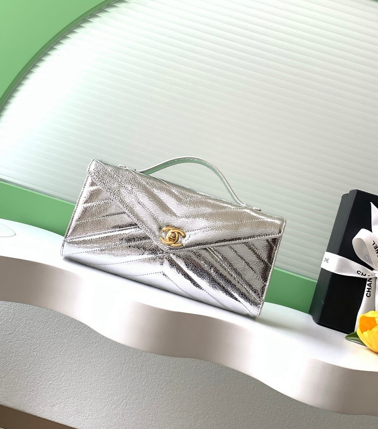 Lambskin Clutch