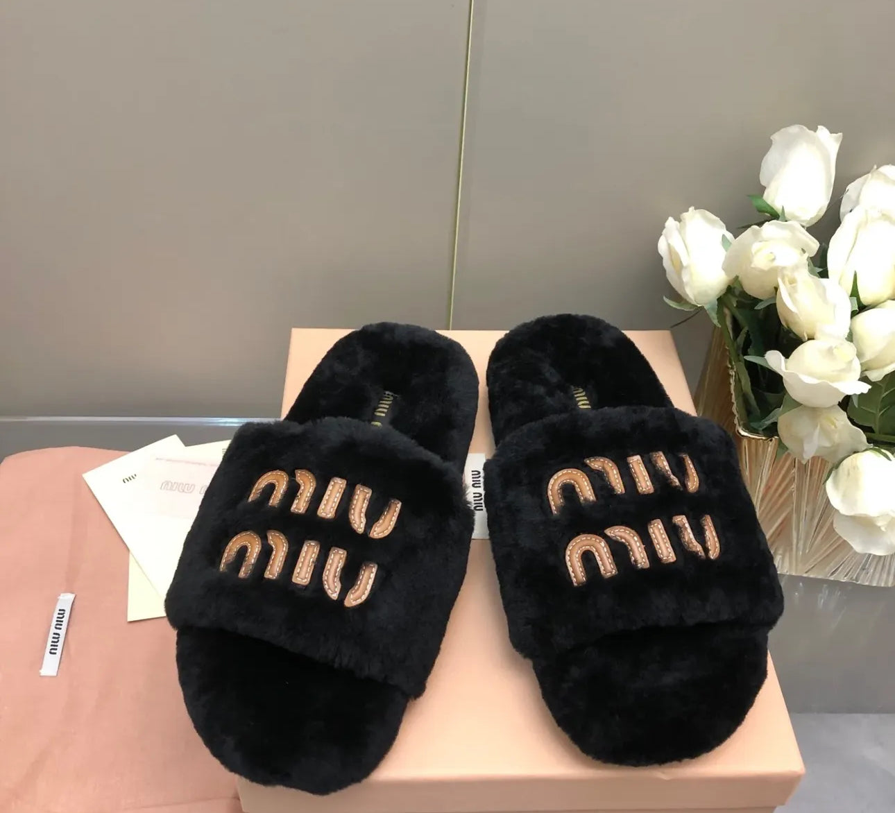 Fur Slippers