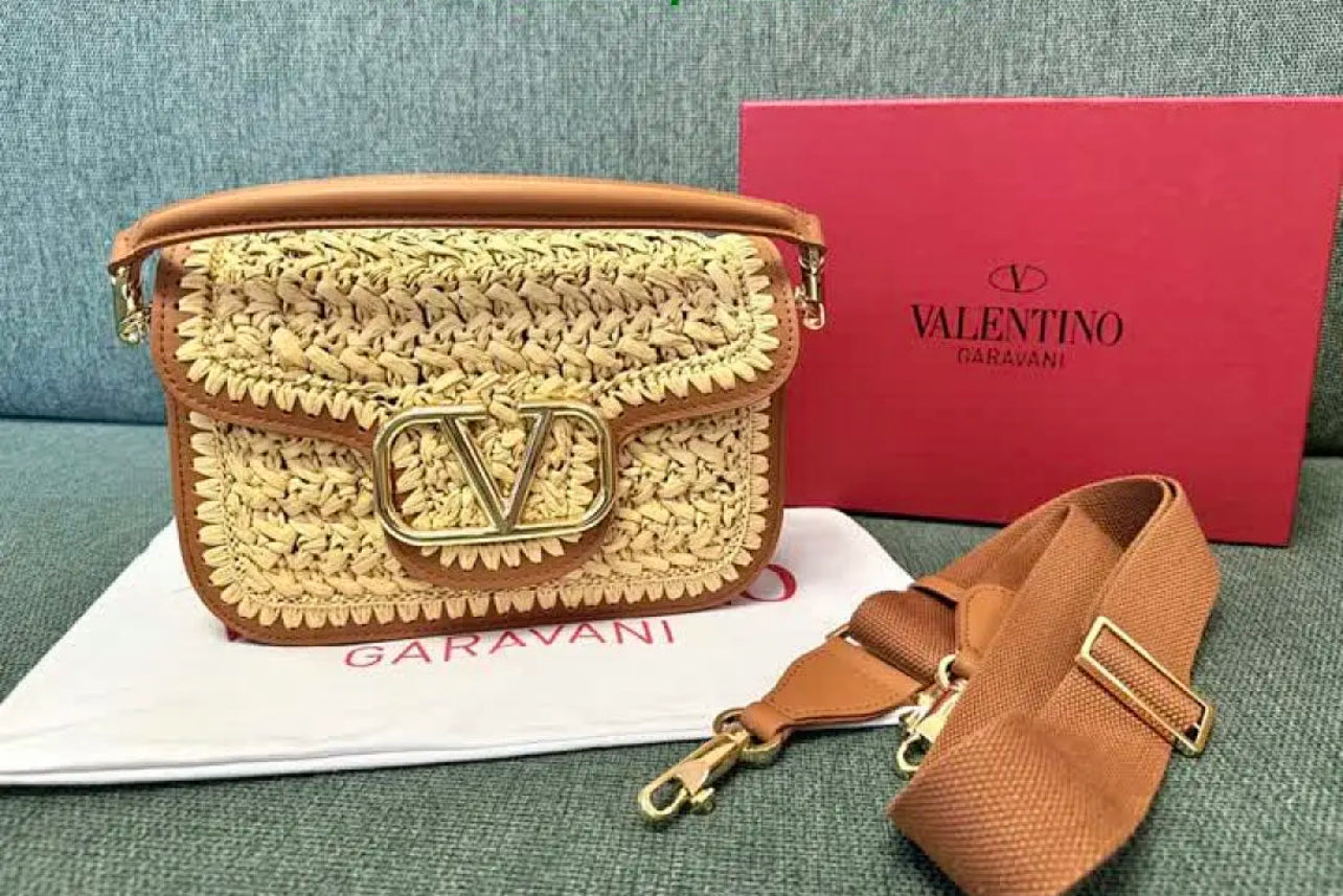 Raffia Shoulder Bag
