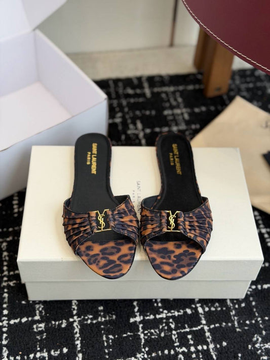 Leopard Sandals
